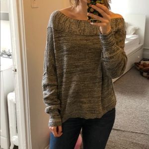 Free People off the shoulder sweater